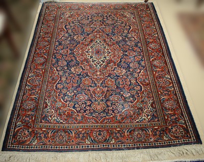 Lot 98 - A Ghazvim carpet.
