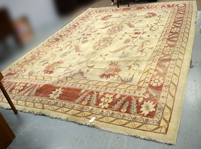 Lot 90 - A Ziegler carpet.