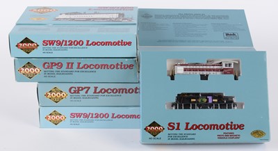 Lot 44 - Proto 2000 Series HO-gauge American-Outline locomotives.