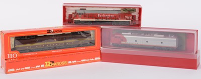 Lot 46 - Rivarossi HO-gauge American-Outline GM EMD E-8 and other locomotives.
