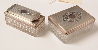 Lot 181 - A fine early Victorian travel box