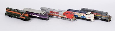 Lot 249 - HO-gauge North American-Outline diesel/electric locomotives.