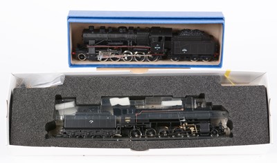 Lot 243 - HO-gauge Continental European-Outline steam locomotives.