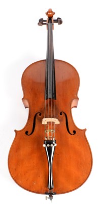Lot 281 - Cello and Bow cased