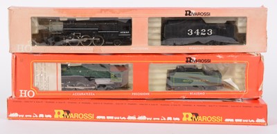 Lot 53 - HO-gauge American-Outline steam locomotives by...