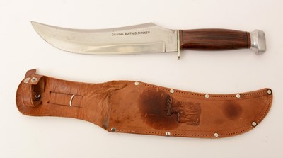 Lot 1189 - Original Buffalo Skinner bowie knife