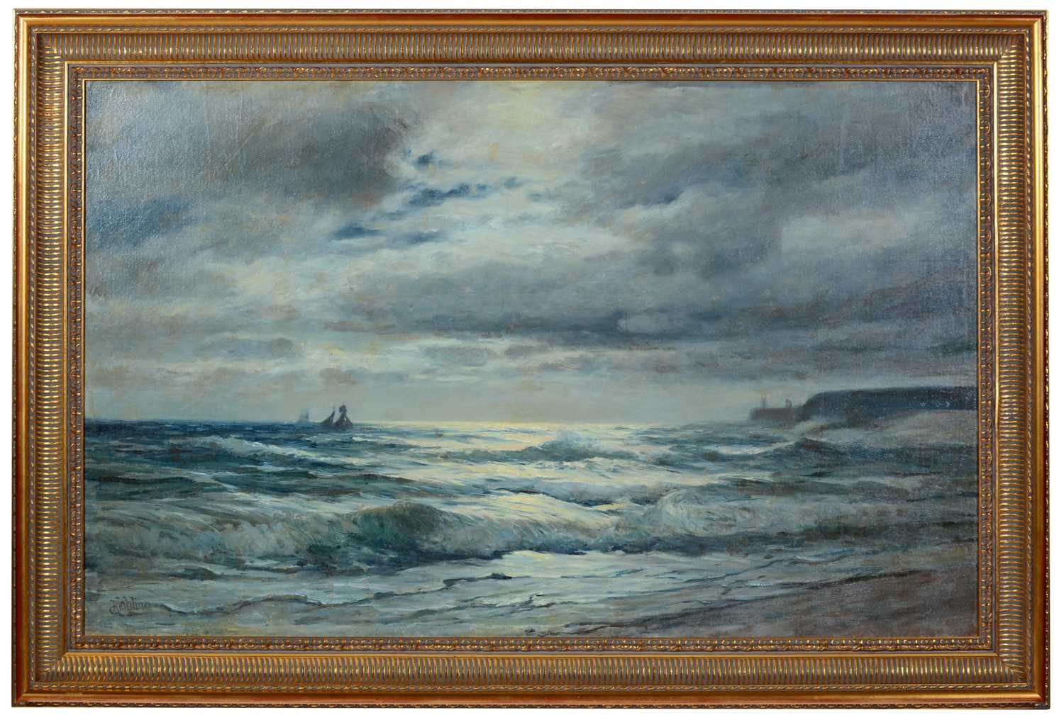 Lot 302 - Robert Jobling- oil.