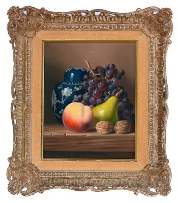 Lot 302 - Brian Davies (1942-2004) - oil.
