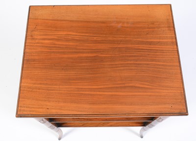 Lot 615 - Late 19th Century cherry wood secessionist occasional table