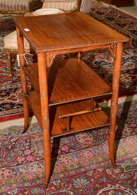 Lot 615 - Late 19th Century cherry wood secessionist occasional table