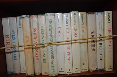 Lot 307 - An extensive collection of Observers books