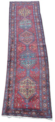 Lot 412 - A Heriz runner