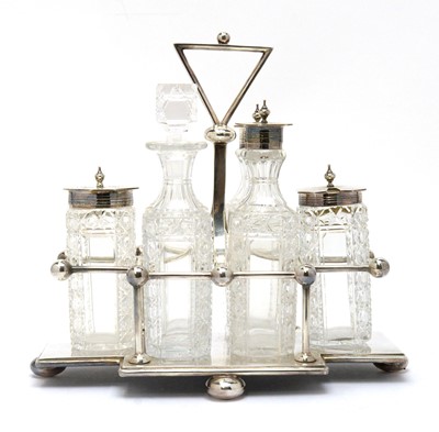 Lot 133 - Manner of Sir Christopher Dresser: a cruet set