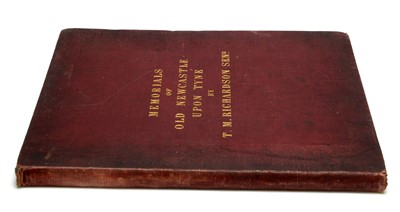 Lot 707 - Richardson (T.M. snr.) Memorials of Old Newcastle upon Tyne