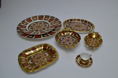 Lot 428 - A selection Royal Crown Derby 'Imari' pattern ceramics