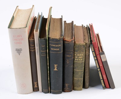 Lot 794 - Books on Tyneside and North Country songs and poetry