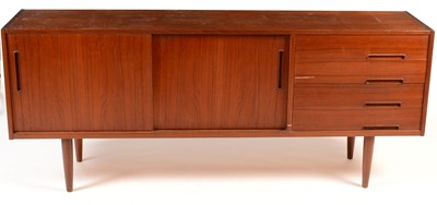 Lot 65 - Nils Jonsson for Troeds: a teak 'Trento' pattern sideboard.