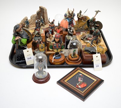 Lot 314 - Collection of various military figures by Pete Watson