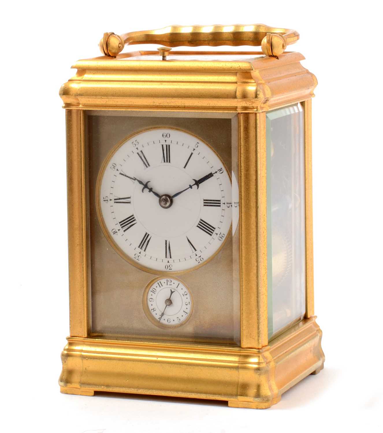 Lot 490 - A late 19th Century Petite-Sonnerie carriage clock, by Le Roy & Fils