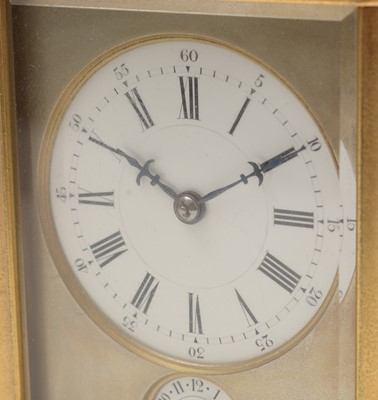 Lot 490 - A late 19th Century Petite-Sonnerie carriage clock, by Le Roy & Fils