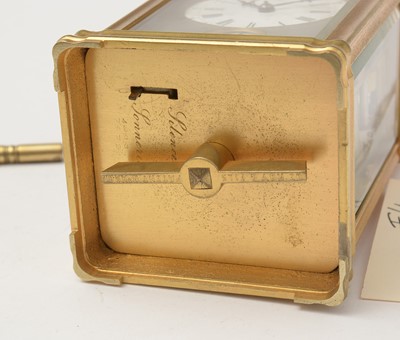 Lot 490 - A late 19th Century Petite-Sonnerie carriage clock, by Le Roy & Fils