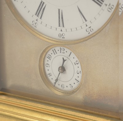Lot 490 - A late 19th Century Petite-Sonnerie carriage clock, by Le Roy & Fils