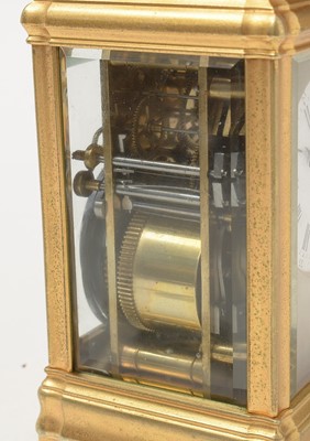 Lot 490 - A late 19th Century Petite-Sonnerie carriage clock, by Le Roy & Fils