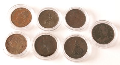 Lot 113 - Seven farthings