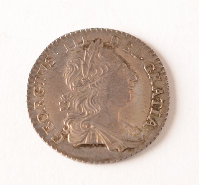 Lot 141 - George III 1763 'Northumberland' Shilling