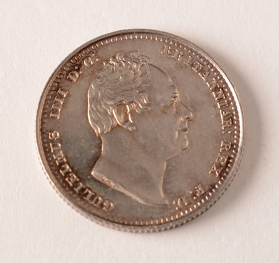 Lot 147 - William IV shilling 1834