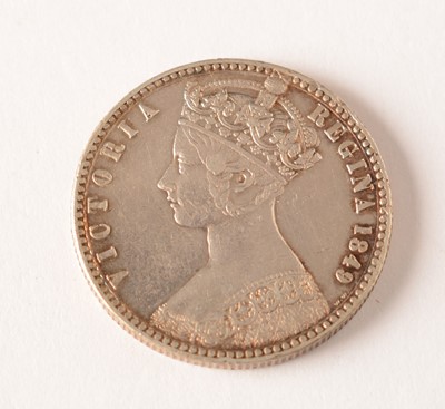 Lot 151 - Queen Victoria 'Godless' florin, 1849.