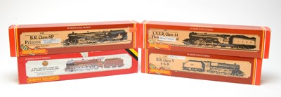Lot 602 - Four boxed Hornby 00-gauge locomotives.