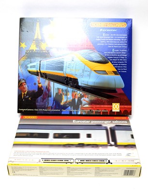 Lot 613 - Two Hornby train packs.