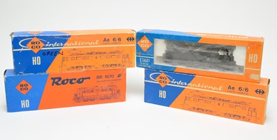 Lot 616 - Four boxed Roco International HO-gauge trains.
