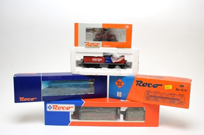 Lot 617 - Five Roco HO-gauge trains.