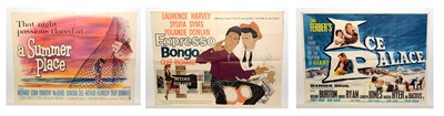 Lot 1280 - Three British quad movie posters