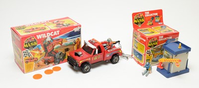 Lot 842 - Kenner MASK The Collector and Wildcat