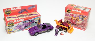 Lot 843 - Kenner MASK Vandal and Manta