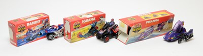 Lot 841 - Kenner MASK Piranha , Iguana  and Alibombay