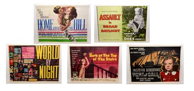 Lot 1276 - Selection of quad movie posters