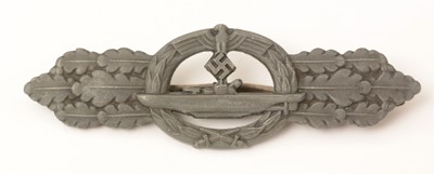 Lot 1187 - WWII Kriegsmarine U Boat Combat clasp