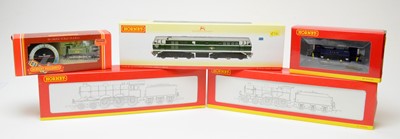 Lot 638 - Five Hornby 00-gauge boxed locomotives.