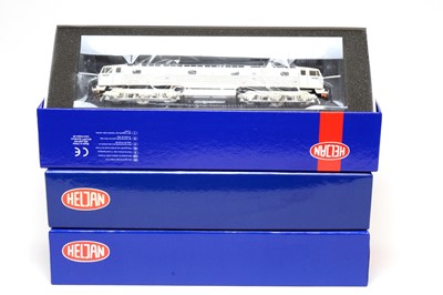 Lot 642 - Three boxed Heljan 00-gauge locomotives.