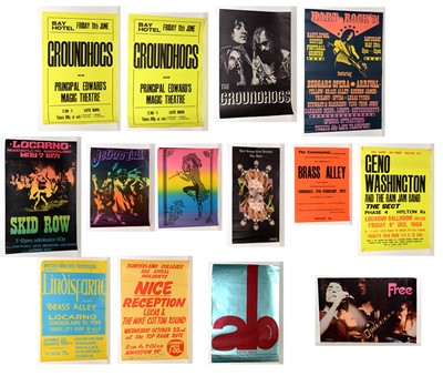 Lot 1296 - A selection of music hall posters
