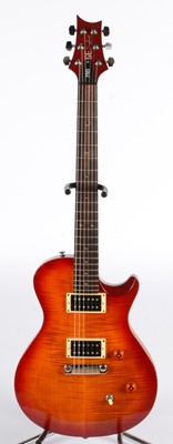 Lot 301 - PRS SE Single cut cherry burst.