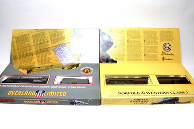 Lot 674 - Two boxed Bachmann HO-gauge trains.
