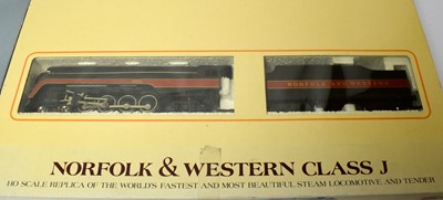Lot 674 - Two boxed Bachmann HO-gauge trains.
