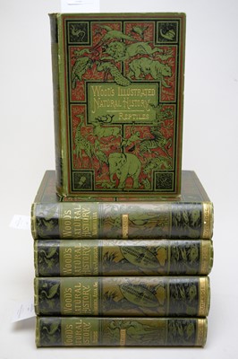 Lot 236 - Five volumes of Wood's Illustrated Natural History