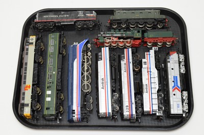 Lot 740 - Ten unboxed locomotives and tenders