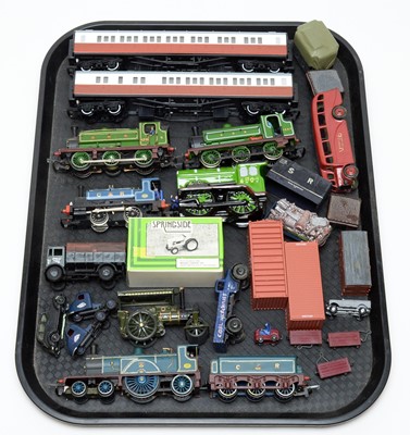Lot 757 - Unboxed trains, carriages and other rolling stock